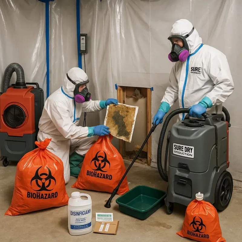 Contaminated Water Handling Protocols process in Cedar Rapids, IA