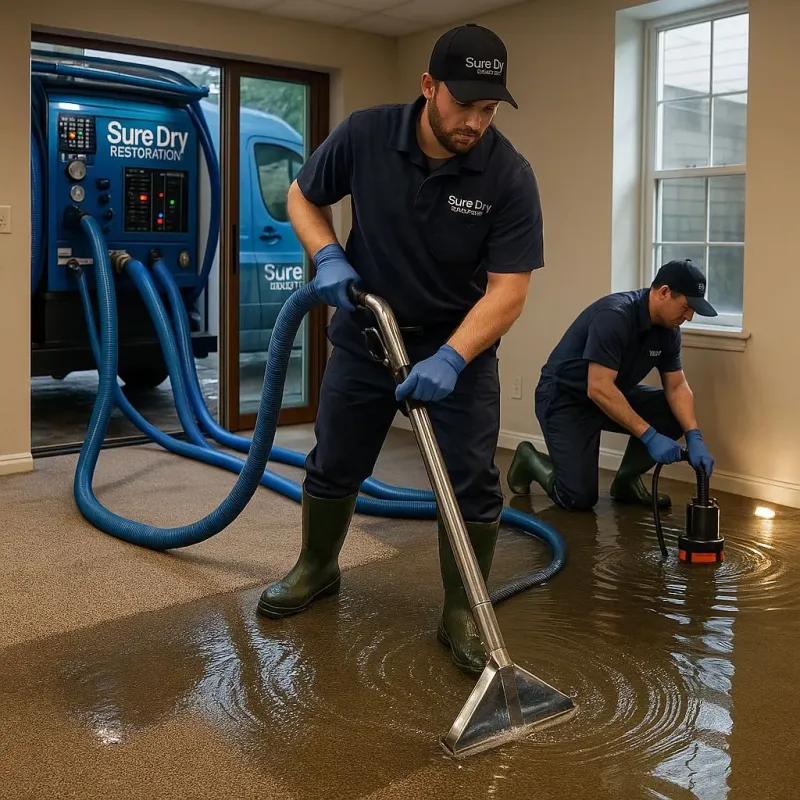 Water Extraction and Removal process in Cedar Rapids, IA